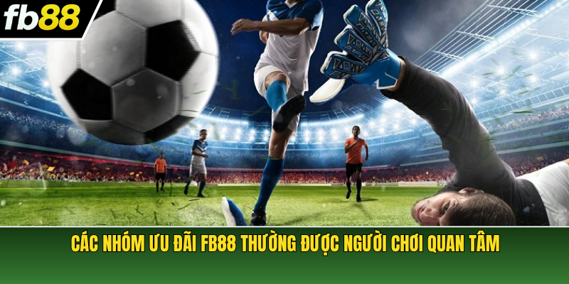 Các nhóm ưu đãi FB88 thường được người chơi quan tâm