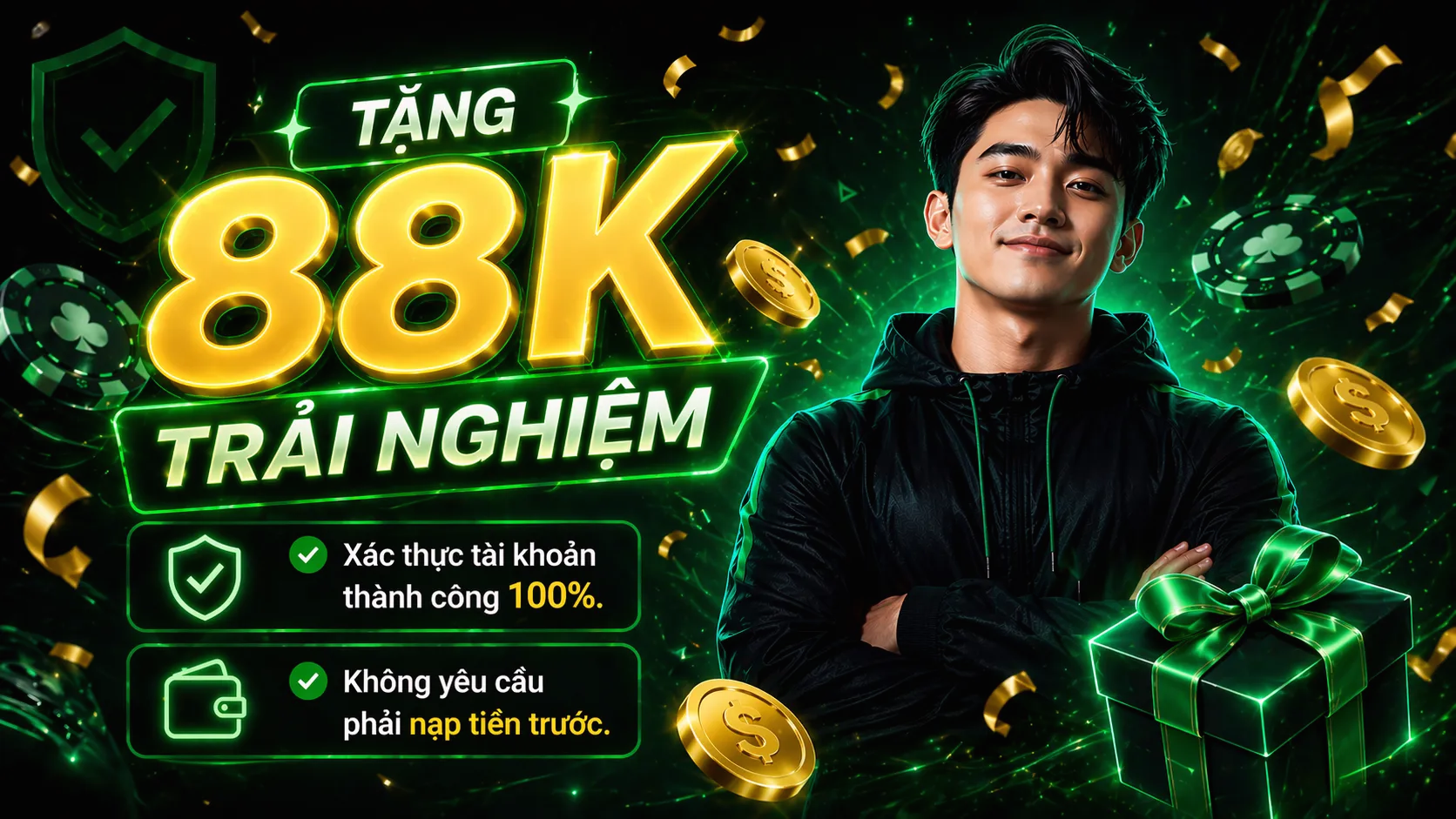 tặng tiền 88k