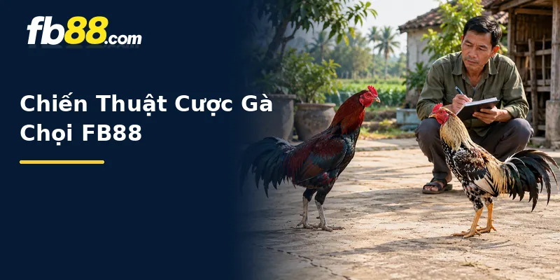 Chiến Thuật Cược Gà Chọi FB88 Là Gì?