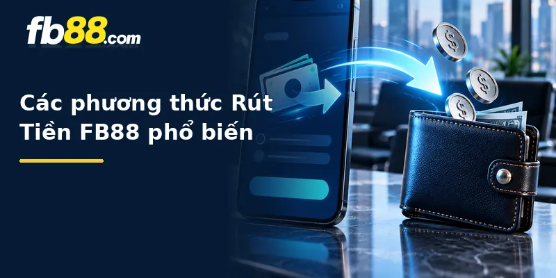 Các phương thức Rút Tiền FB88 phổ biến